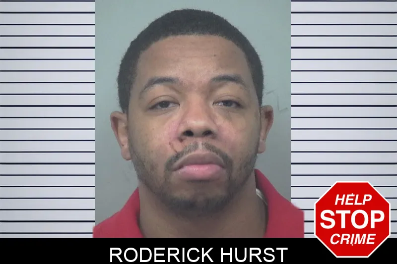 Roderick Hurst mugshot