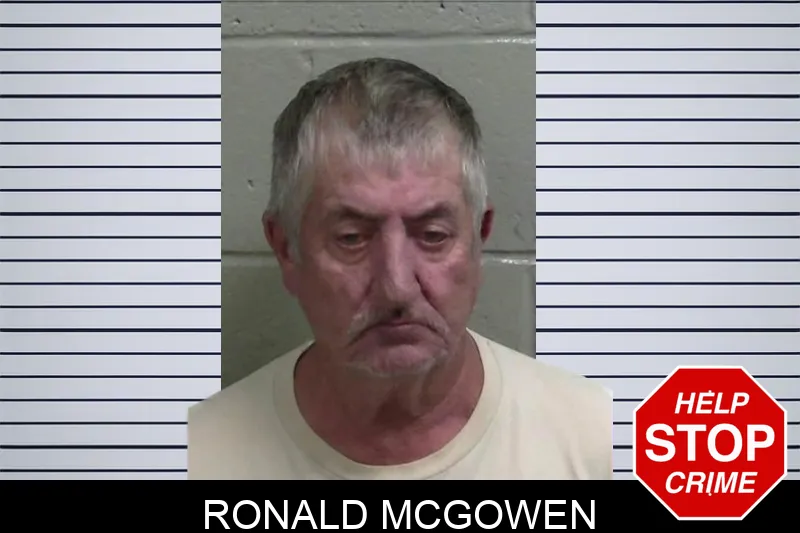 Ronald McGowen mugshot