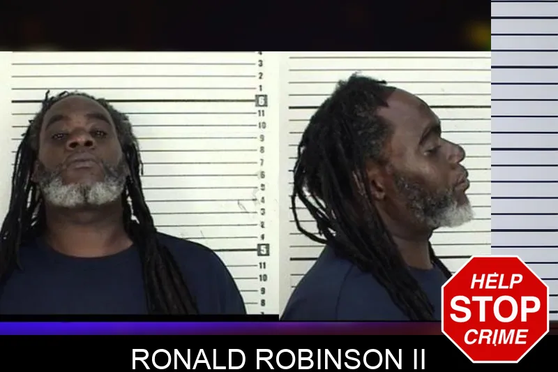 Ronald Robinson II mugshot – Camden County , Georgia Ronald Robinson II mugshot