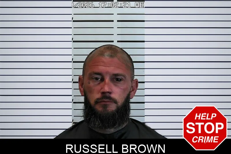 Russell Brown mugshot – Hart County , Georgia Russell Brown mugshot