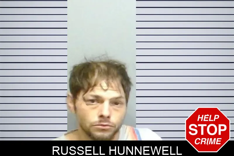 Russell Hunnewell mugshot