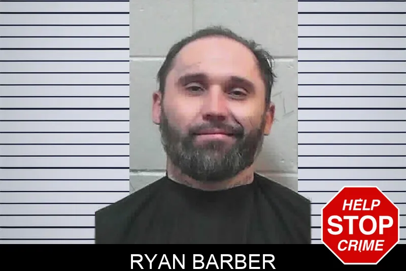 Ryan Barber mugshot