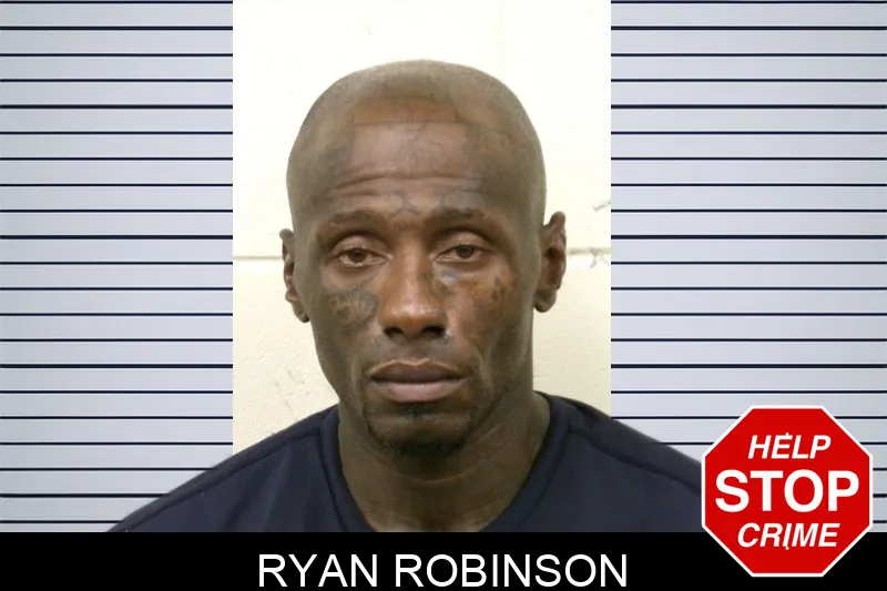 Ryan Robinson mugshot