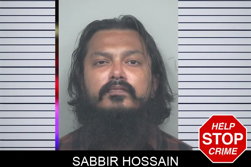 Sabbir Hossain mugshot