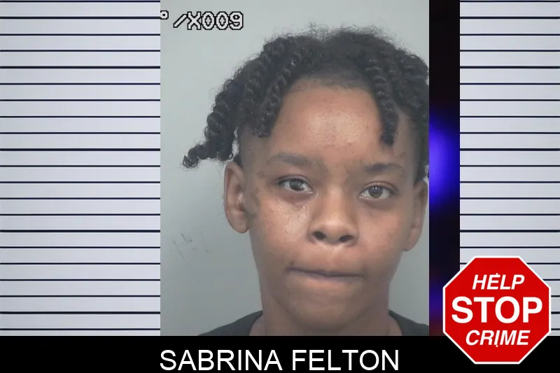 Sabrina Felton mugshot