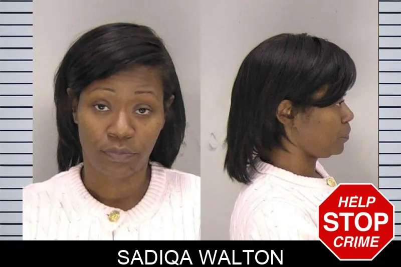 Sadiqa Walton mugshot