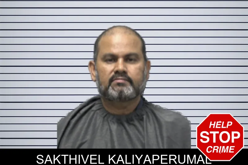 Sakthivel Kaliyaperumal mugshot