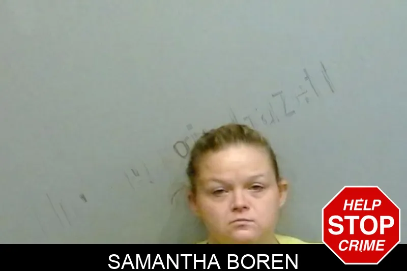 Samantha Boren mugshot