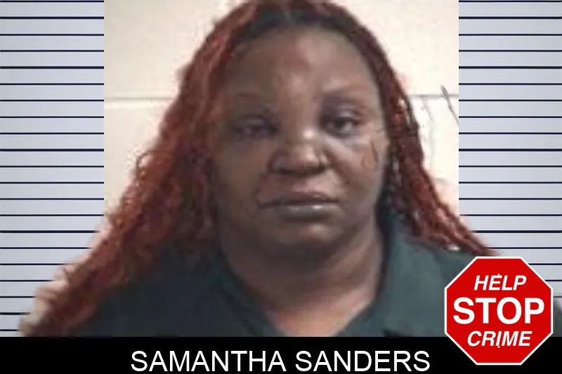 Samantha Sanders mugshot