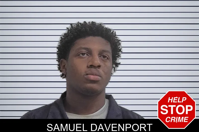 Samuel Davenport mugshot