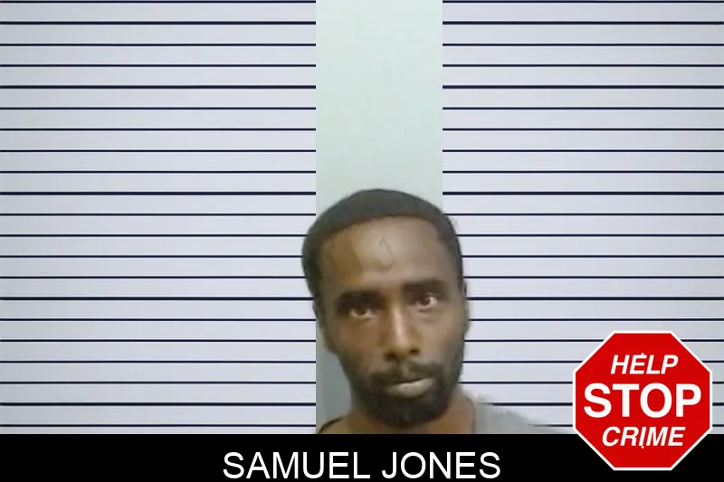 Samuel Jones mugshot