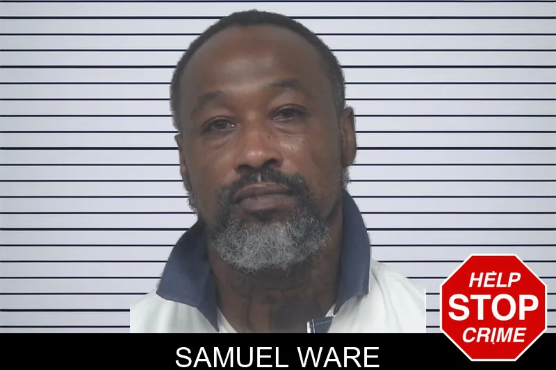 Samuel Ware mugshot