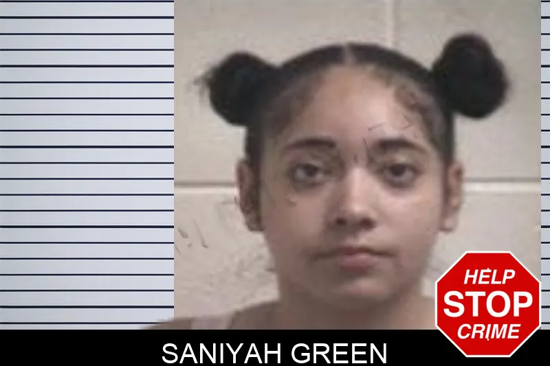 Saniyah Green mugshot