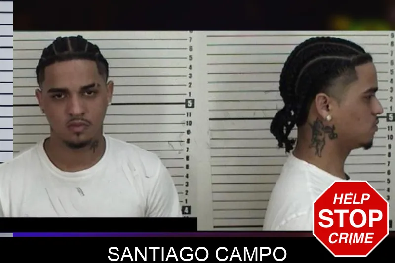 Santiago Campo mugshot – Camden County , Georgia Santiago Campo mugshot