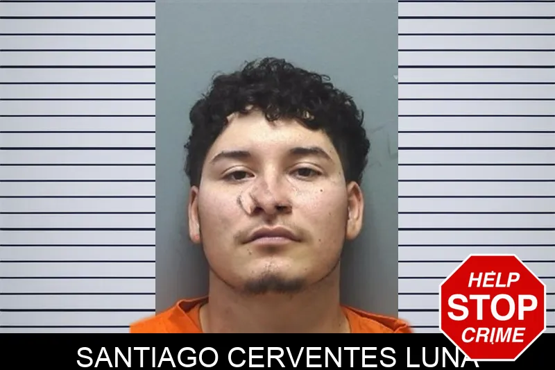 Santiago Cerventes Luna mugshot
