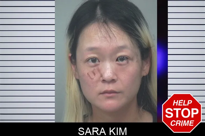 Sara Kim mugshot