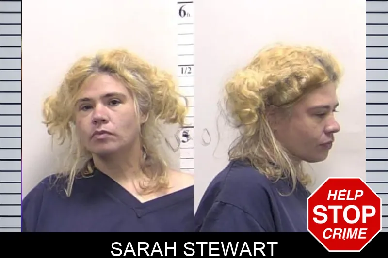Sarah Stewart mugshot
