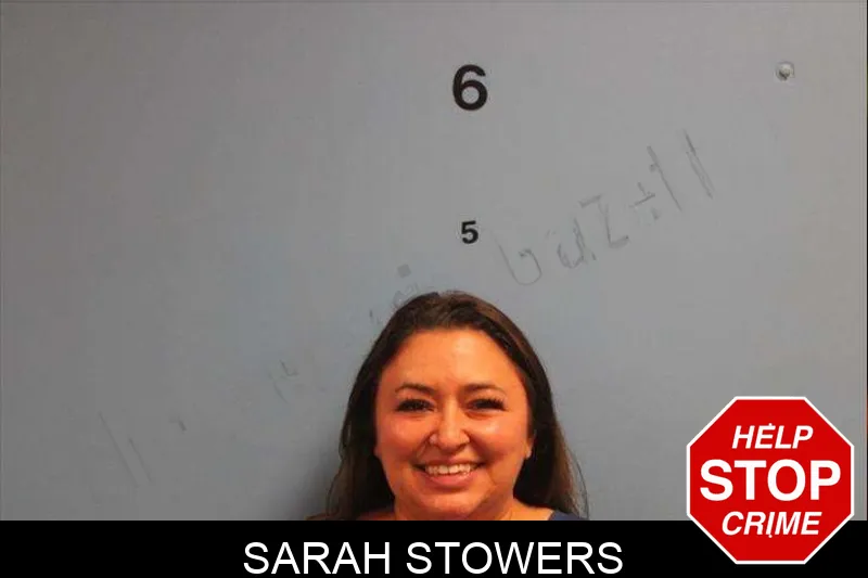 Sarah Stowers mugshot