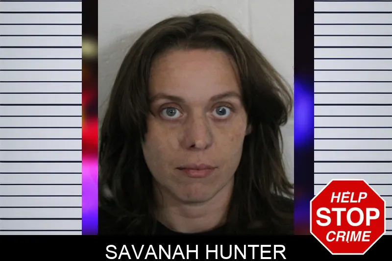 Savanah Hunter mugshot