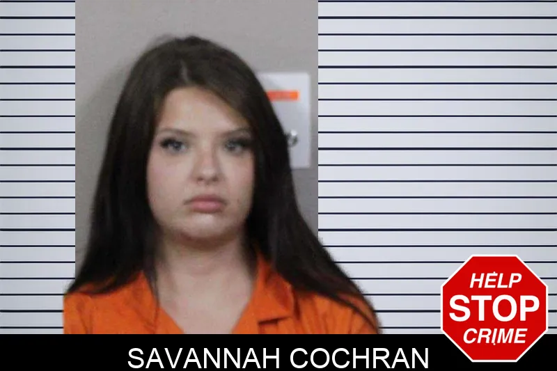 Savannah Cochran mugshot