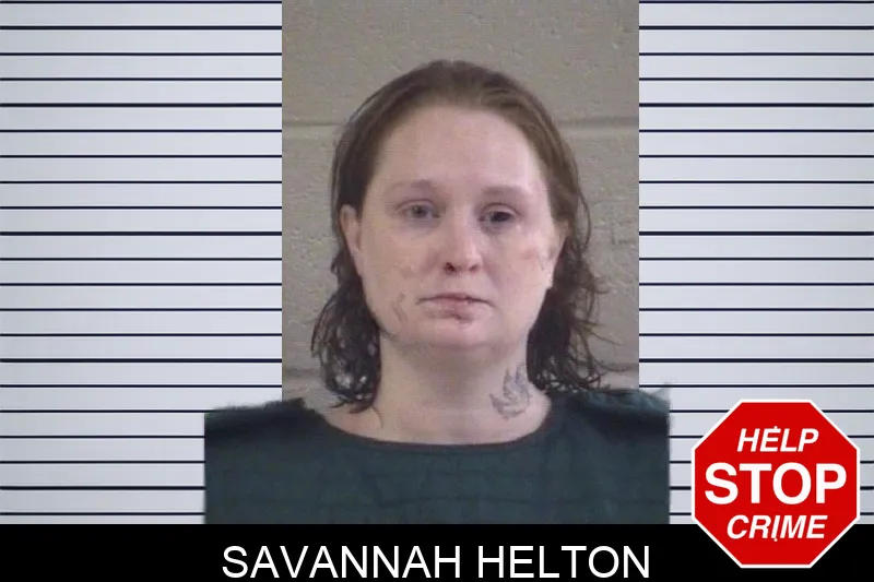 Savannah Helton mugshot