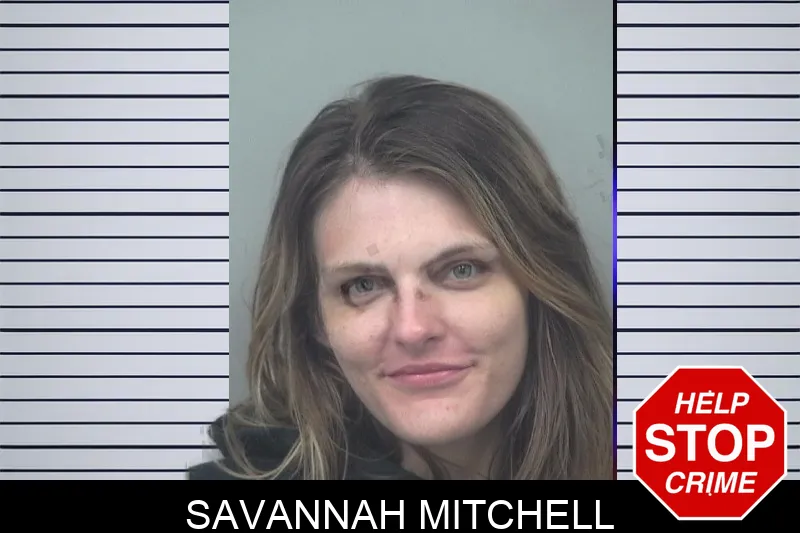 Savannah Mitchell mugshot