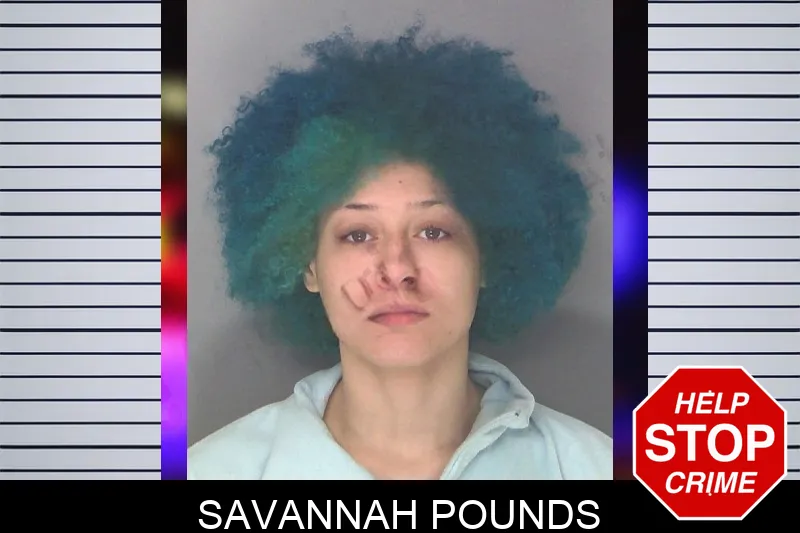Savannah Pounds mugshot – Paulding County , Georgia Savannah Pounds mugshot