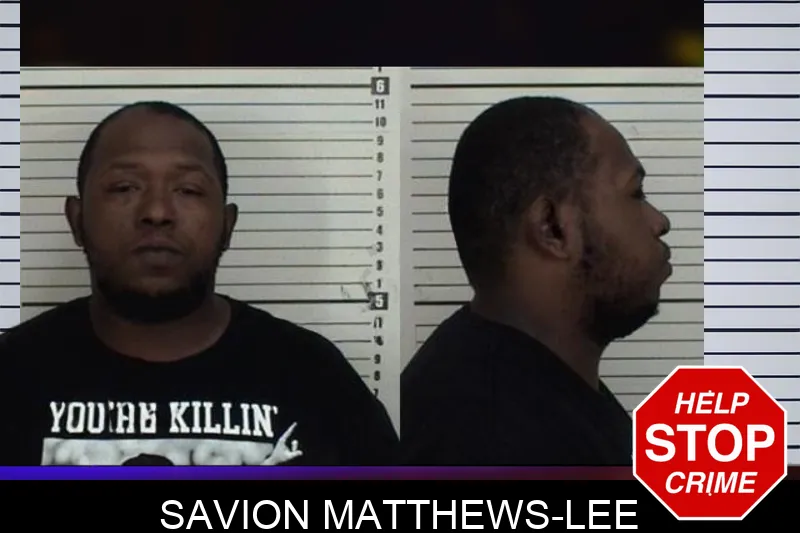 Savion Matthews-Lee mugshot