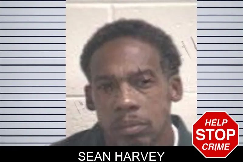 Sean Harvey mugshot