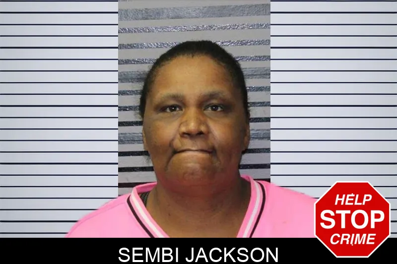 Sembi Jackson mugshot