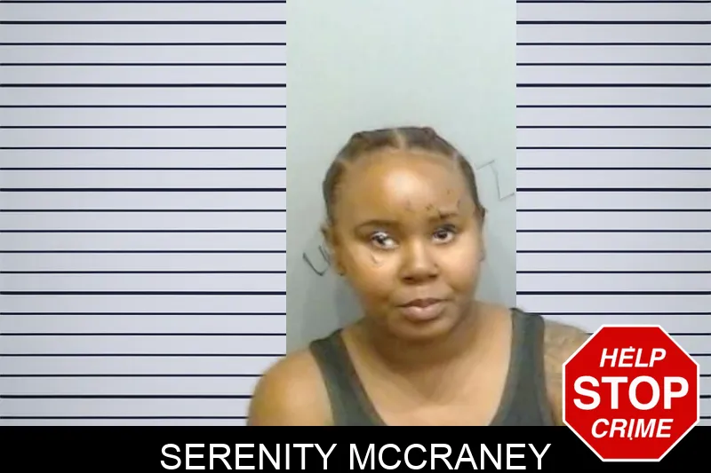 Serenity McCraney mugshot