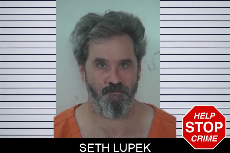 Seth Lupek mugshot