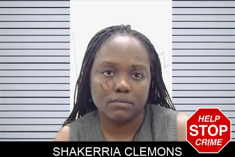 Shakerria Clemons mugshot – Peach County , Georgia Shakerria Clemons