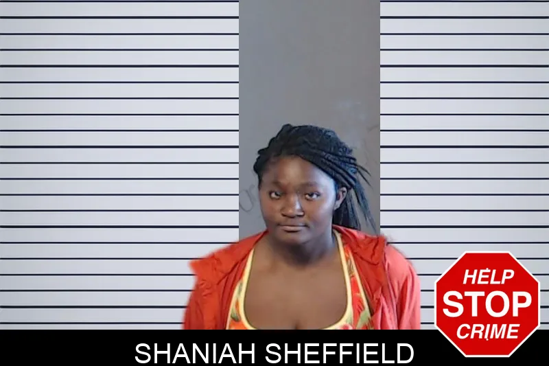 Shaniah Sheffield mugshot