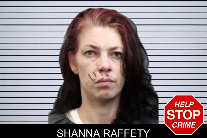 Shanna Raffety mugshot