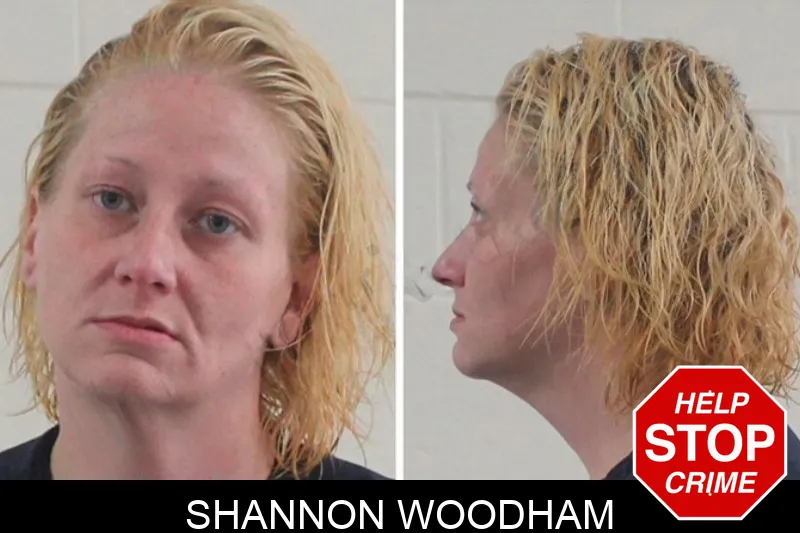 Shannon Woodham mugshot