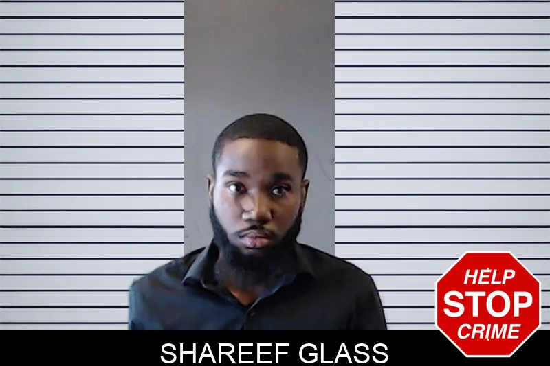 Shareef Glass mugshot