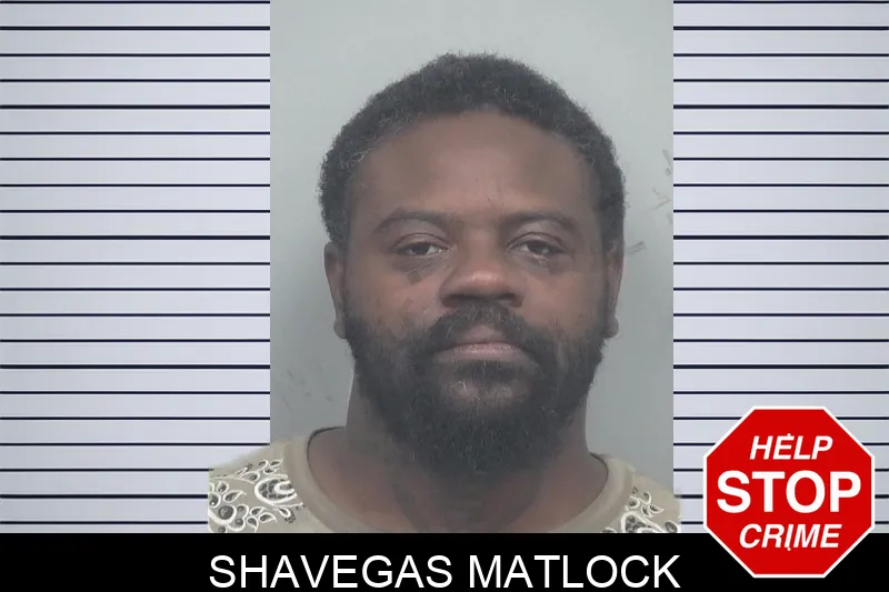 Shavegas Matlock mugshot