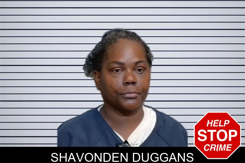 Shavonden Duggans mugshot – Glynn County , Georgia Shavonden Duggans mugshot