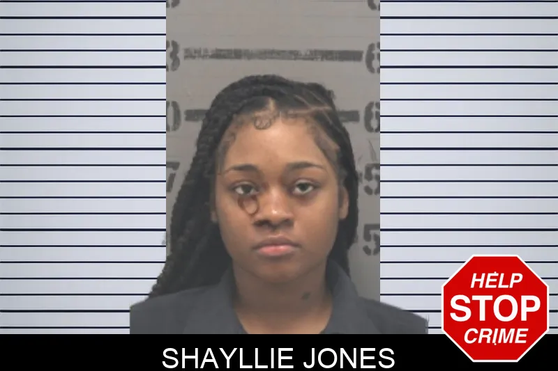 Shayllie Jones mugshot