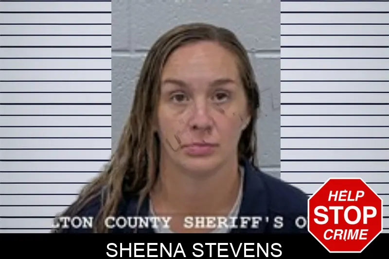 Sheena Stevens mugshot