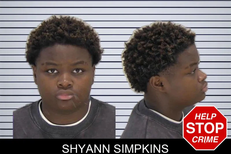 Shyann Simpkins mugshot
