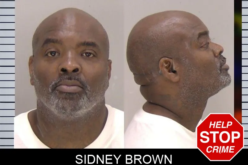 Sidney Brown mugshot