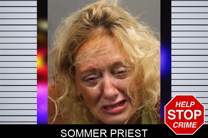 Sommer Priest mugshot