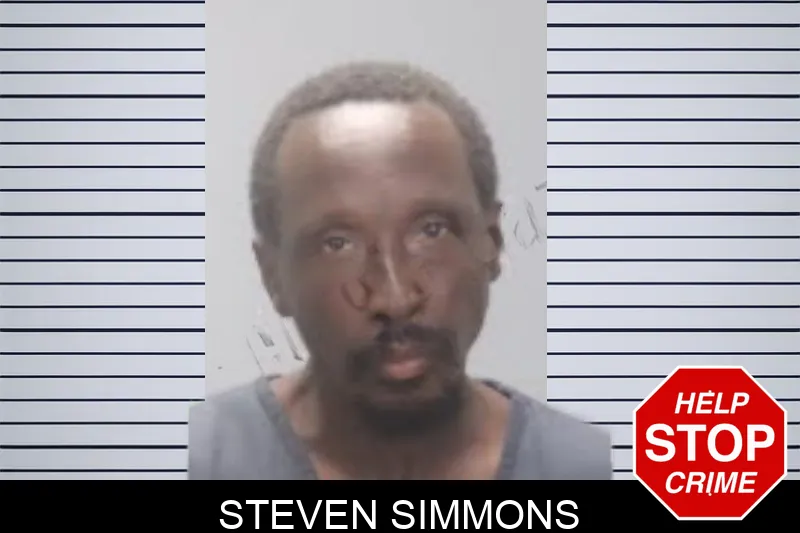 Steven Simmons mugshot