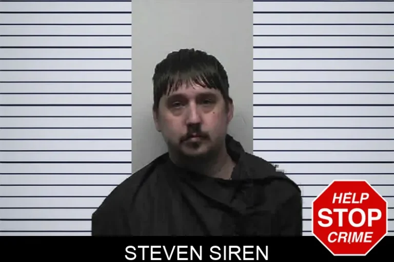 Steven Siren mugshot – Pike County , Georgia Steven Siren