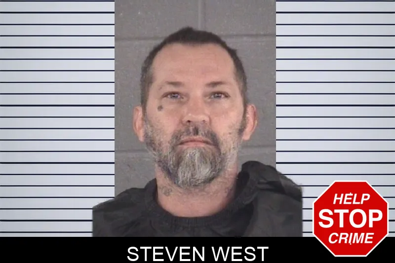 Steven West mugshot