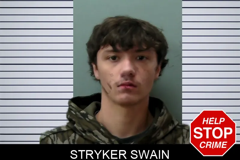 Stryker Swain mugshot