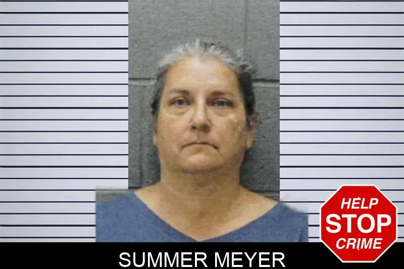 Summer Meyer mugshot – Greene County , Georgia Summer Meyer mugshot