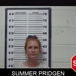 Summer Pridgen mugshot – Irwin County , Georgia Summer Pridgen mugshot